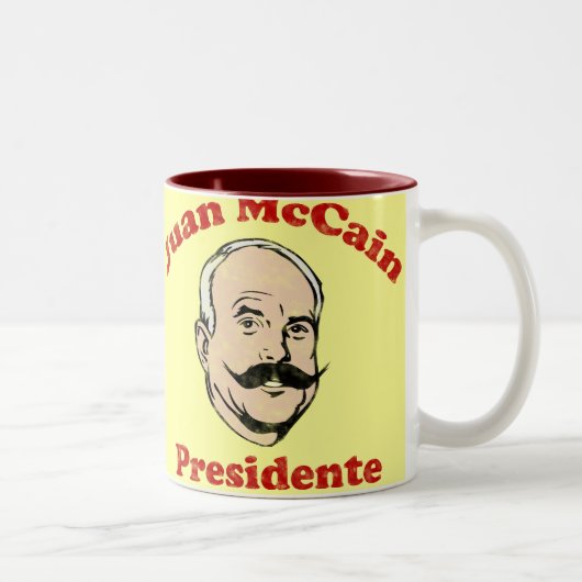 Tasse Juans McCain Presidente (Rechts)