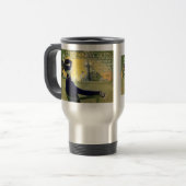 Tasse: Jugendstil - Privat Livemont Reisebecher (Vorderseite Links)
