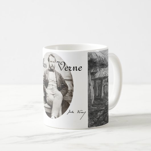 Tasse Jules Verne (VorderseiteRechts)