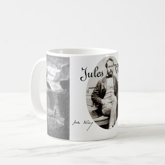 Tasse Jules Verne (Vorderseite Links)