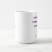 Tasse Julia Quinn "violettes Bridgerton" (Mittel)