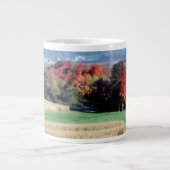 Tasse, Jumbo 20 oz. Wisconsin Landschaftsfall Jumbo-Tasse (Vorderseite)