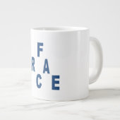 TASSE JUMBO FRANKREICH (Vorderseite Rechts)