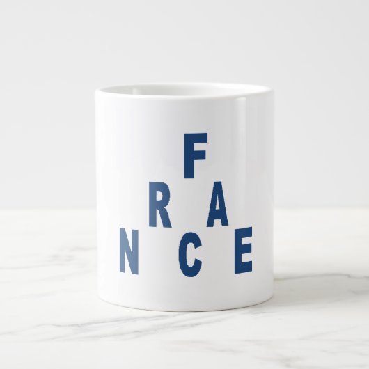 TASSE JUMBO FRANKREICH (Vorderseite)