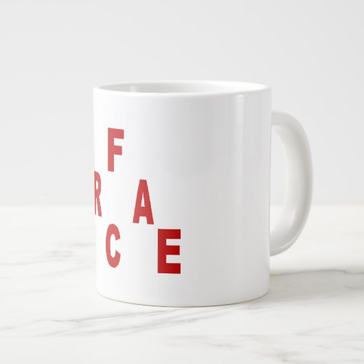 TASSE JUMBO FRANKREICH (Vorderseite Rechts)