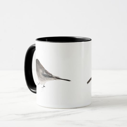 Tasse Junco Chickadee Bird (Vorderseite Links)