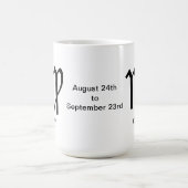 Tasse - Jungfrau-Glyphe (Mittel)