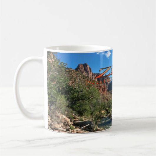 Tasse: Jungfrau und Watchman (klassisch) Kaffeetasse (Links)