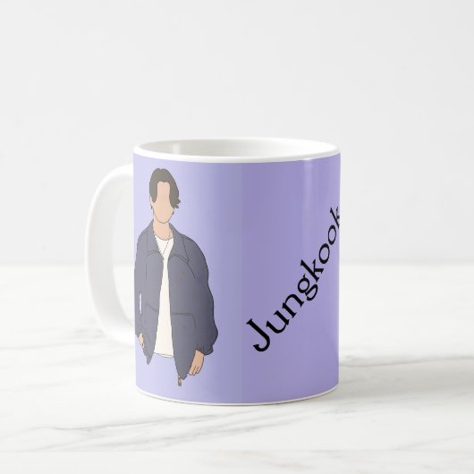Tasse "Jungkook Character" (Vorderseite Links)