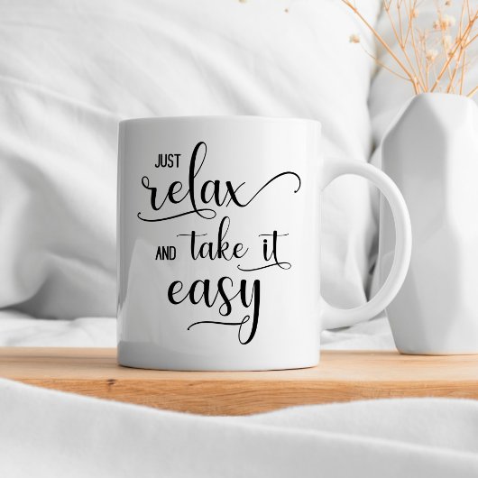 Tasse "just relax"