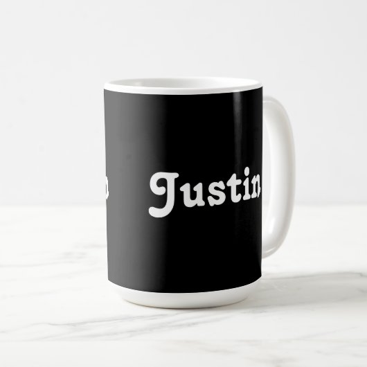Tasse Justin (VorderseiteRechts)