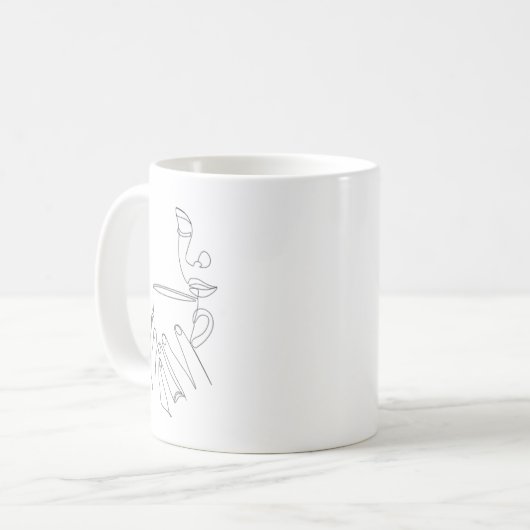 Tasse Kaffee (Vorderseite Links)
