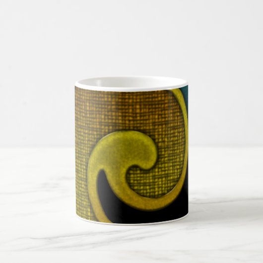 Tasse Kaffee Cup Texturierte Golden Matching Set F (Mittel)