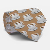 Tasse Kaffee im Stil des Abendessens Krawatte (Gerollt)