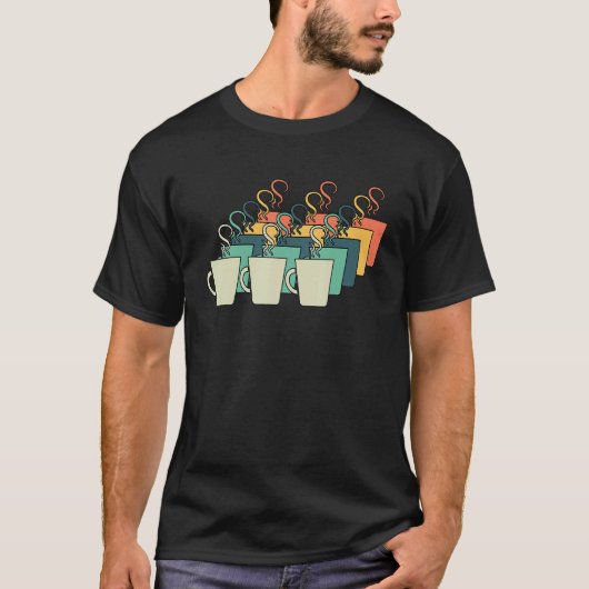 Tasse Kaffee-Kaffee-Kaffee T-Shirt (Vorderseite)