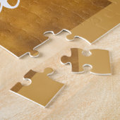 Tasse Kaffee Latte mit Leaf-Form Schaumstoff auf H Puzzle (Seite)