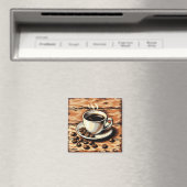 Tasse Kaffee Magnet (In Situ (Geschirrspüler))