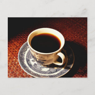 Tasse Kaffee Postkarte