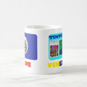Tasse Kaffee Tasse I Liebe Venezuela, kundenspezif (Mittel)