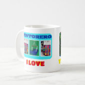 Tasse Kaffee Tasse I Liebe Venezuela, kundenspezif (Vorderseite Links)