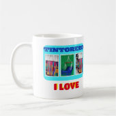 Tasse Kaffee Tasse I Liebe Venezuela, kundenspezif (Links)