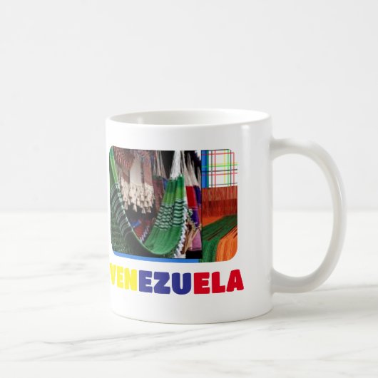 Tasse Kaffee Tasse I Liebe Venezuela, kundenspezif (Rechts)