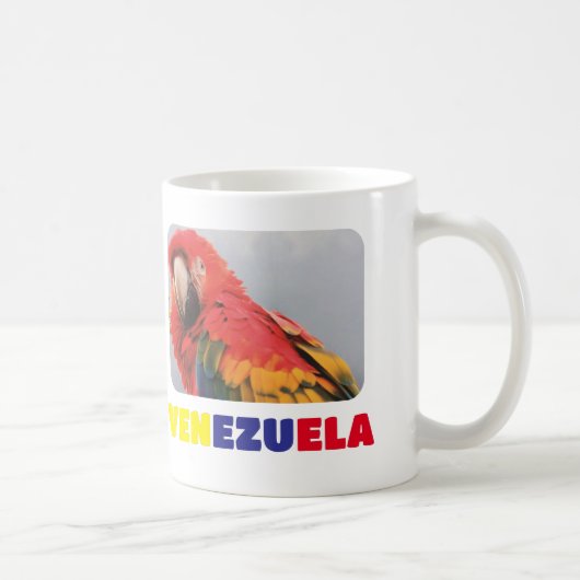 Tasse Kaffee Tasse I Liebe Venezuela, kundenspezif (Rechts)