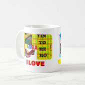 Tasse Kaffee Tasse I Liebe Venezuela, kundenspezif (Vorderseite Links)