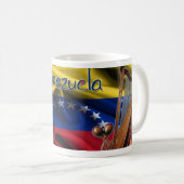 Tasse Kaffee Tasse I Liebe Venezuela, kundenspezif (VorderseiteRechts)