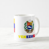 Tasse Kaffee Tasse I Liebe Venezuela, kundenspezif (VorderseiteRechts)