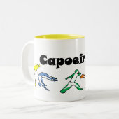 Tasse Kaffee Tee Tee Capoeira Tee (Vorderseite Links)