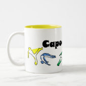 Tasse Kaffee Tee Tee Capoeira Tee (Links)