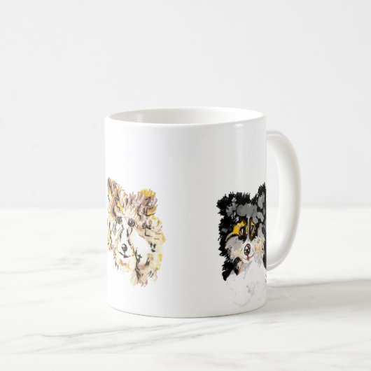 Tasse: Kaffee Tee und ich Kaffeetasse (VorderseiteRechts)