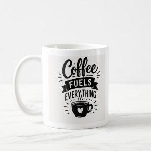 Tasse Kaffee treibt alles an