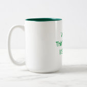 Tasse Kaffee, wenn ich an dich denke, lächle ich (Links)