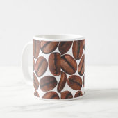 Tasse Kaffeebär, weiße Tasse (Vorderseite Links)