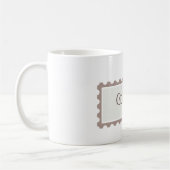 Tasse Kaffeemuster (Links)
