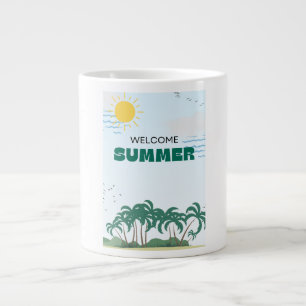 Tasse Kaffeeprobe Insel Sommer 