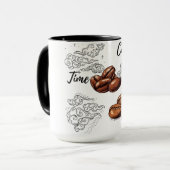 Tasse Kaffeezeit (Vorderseite Links)