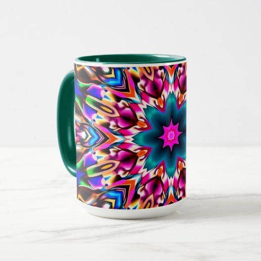 Tasse Kaleidoskop (Vorderseite Links)