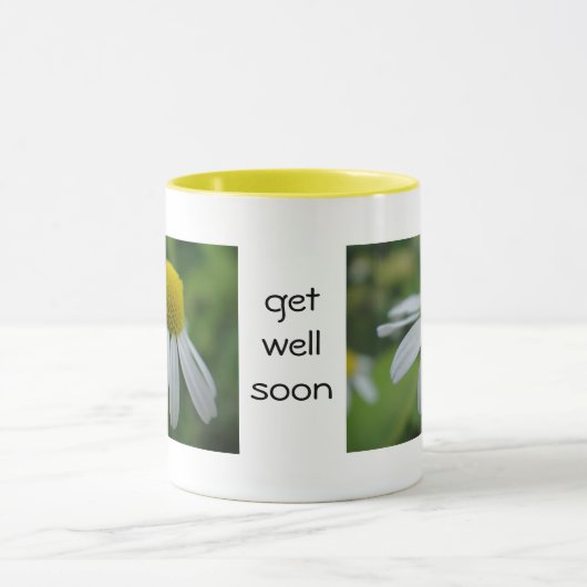 Tasse Kamille "bald wieder gesund werden" (Zentrum)