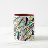 Tasse Kandinsky-inspiriert (Zentrum)
