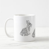 Tasse: Kaninchen Kaffeetasse (Links)