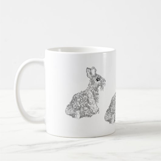 Tasse: Kaninchen Kaffeetasse (Links)