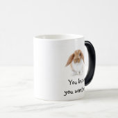 Tasse/Kaninchen Verwandlungstasse (VorderseiteRechts)