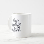 Tasse "Kann Ausreißer enthalten" (Vorderseite Links)
