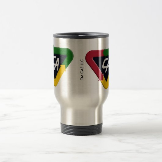 Tasse Kapitän-Action Chest Logo Travel (Mittel)