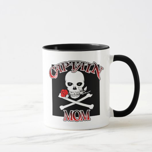 Tasse Kapitän-Mom (Rose) (Rechts)