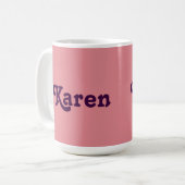 Tasse Karen (Vorderseite Links)