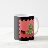 Tasse "Kätzchen" und "Pfefferfrosch" (VorderseiteRechts)